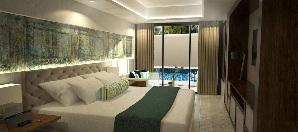 Henann Prime Beach Resort Balabag  Exterior foto A bedroom in the hotel