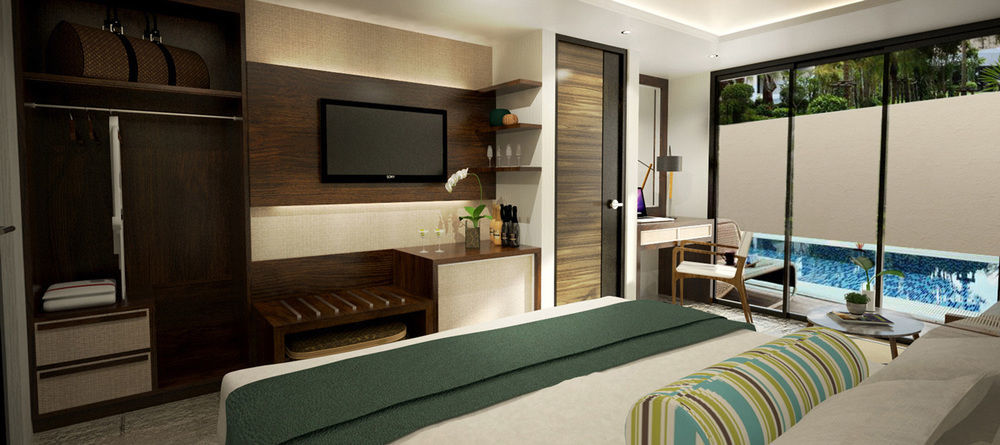 Henann Prime Beach Resort Balabag  Exterior foto A room at the hotel